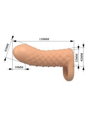 PRETTY LOVE NESMITH FUNDA PARA PENE EXTENSORA 13 CM O 38 CM COLOR NATURAL