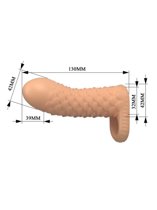 PRETTY LOVE NESMITH FUNDA PARA PENE EXTENSORA 13 CM O 38 CM COLOR NATURAL