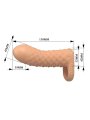 PRETTY LOVE NESMITH FUNDA PARA PENE EXTENSORA 13 CM O 38 CM COLOR NATURAL
