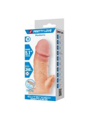 PRETTY LOVE RODERIC FUNDA PARA PENE EXTENSORA 13 CM O 38 CM COLOR NATURAL