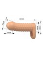 PRETTY LOVE WOLFRAM FUNDA PARA PENE EXTENSORA 115 CM O 38 CM COLOR NATURAL