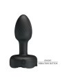 PRETTY LOVE PLUG ANAL VIBRADOR 10 MODOS RECARGABLE NEGRO