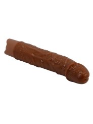 PRETTY LOVE LEONARDO VIBRADOR REALISTICO 20 CM O 4 CM COLOR MARRON