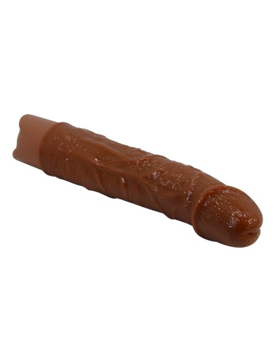 PRETTY LOVE LEONARDO VIBRADOR REALISTICO 20 CM O 4 CM COLOR MARRON