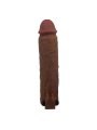 PRETTY LOVE XERXES FUNDA PARA PENE VIBRADORA 22 CM O 45 CM COLOR MARRON