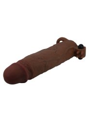 PRETTY LOVE XERXES FUNDA PARA PENE VIBRADORA 22 CM O 45 CM COLOR MARRON