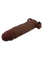 PRETTY LOVE XERXES FUNDA PARA PENE VIBRADORA 22 CM O 45 CM COLOR MARRON