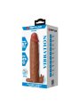 PRETTY LOVE XERXES FUNDA PARA PENE VIBRADORA 22 CM O 45 CM COLOR MARRON