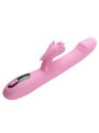 PRETTY LOVE BELLA VIBRADOR RABBIT CON ESTIMULACION MARIPOSA Y LED ROSA