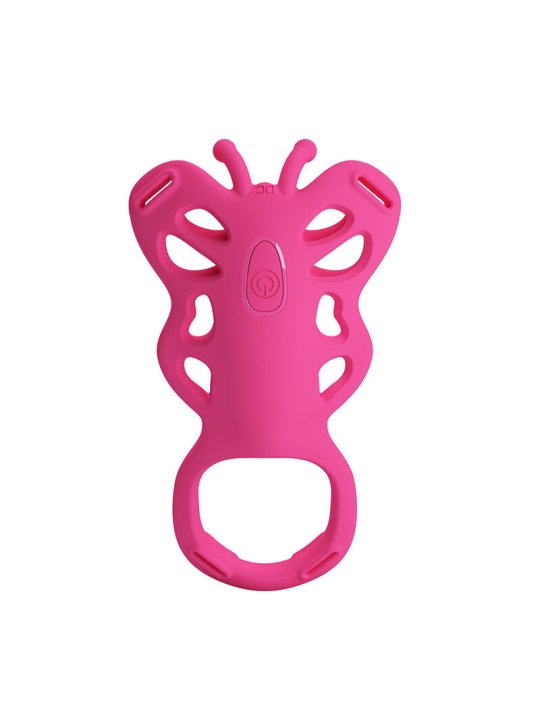 PRETTY LOVE BUTTERFLY MASAJEADOR TANGA APP CONTROL ROSA