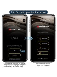 PRETTY LOVE BUTTERFLY MASAJEADOR TANGA APP CONTROL ROSA