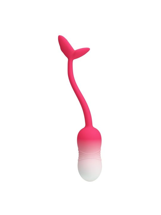 PRETTY LOVE HUEVO VIBRADOR PULSEN CONTROL APP 12 FUNCIONES RECARGABLE USB ROSA