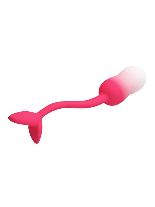 PRETTY LOVE HUEVO VIBRADOR PULSEN CONTROL APP 12 FUNCIONES RECARGABLE USB ROSA