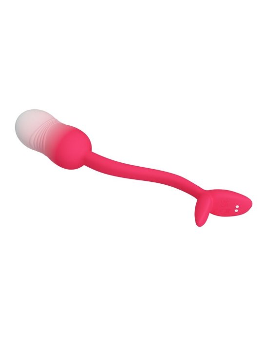 PRETTY LOVE HUEVO VIBRADOR PULSEN CONTROL APP 12 FUNCIONES RECARGABLE USB ROSA