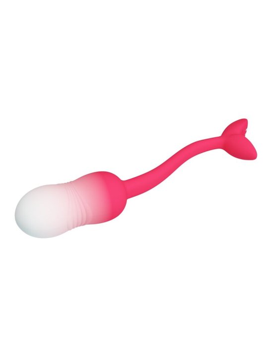 PRETTY LOVE HUEVO VIBRADOR PULSEN CONTROL APP 12 FUNCIONES RECARGABLE USB ROSA