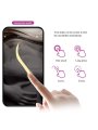 PRETTY LOVE HUEVO VIBRADOR PULSEN CONTROL APP 12 FUNCIONES RECARGABLE USB VERDE AMARILLO