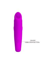 PRETTY LOVE PETERSON HONEY FINGER VIBRADOR DE DEDO RECARGABLE MORADO