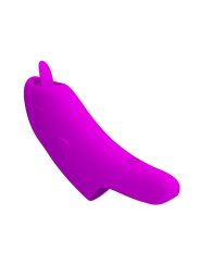 PRETTY LOVE PETERSON HONEY FINGER VIBRADOR DE DEDO RECARGABLE MORADO
