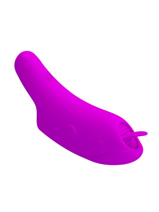 PRETTY LOVE PETERSON HONEY FINGER VIBRADOR DE DEDO RECARGABLE MORADO