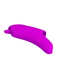 PRETTY LOVE PETERSON HONEY FINGER VIBRADOR DE DEDO RECARGABLE MORADO