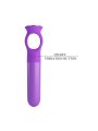 PRETTY LOVE GIANA MINI MASAJEADOR VIBRADOR RECARGABLE MORADO