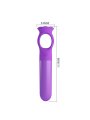 PRETTY LOVE GIANA MINI MASAJEADOR VIBRADOR RECARGABLE MORADO
