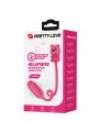 PRETTY LOVE OLSON HUEVO VIBRADOR CON MANDO POR CABLE RECARGABLE ROSA