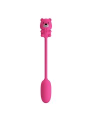PRETTY LOVE OLSON HUEVO VIBRADOR CON MANDO POR CABLE RECARGABLE ROSA