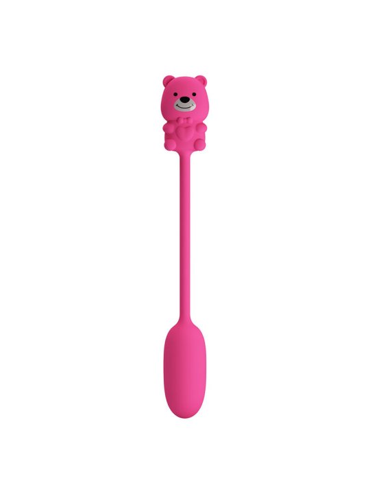 PRETTY LOVE OLSON HUEVO VIBRADOR CON MANDO POR CABLE RECARGABLE ROSA