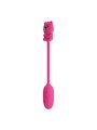 PRETTY LOVE OLSON HUEVO VIBRADOR CON MANDO POR CABLE RECARGABLE ROSA