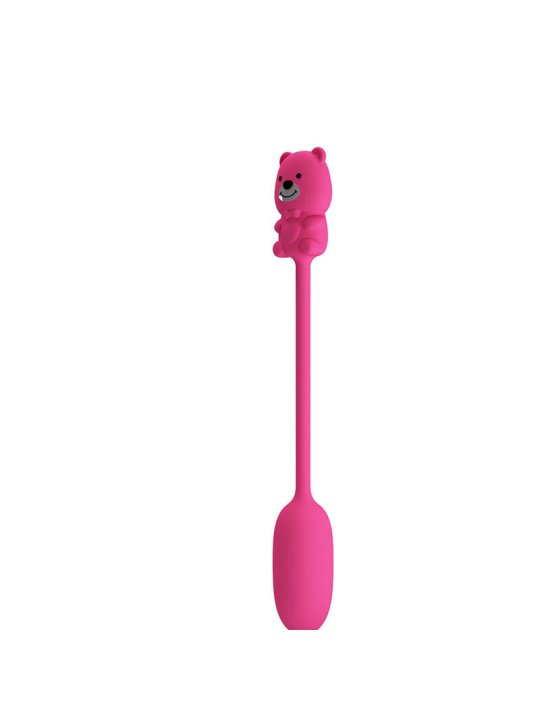 PRETTY LOVE OLSON HUEVO VIBRADOR CON MANDO POR CABLE RECARGABLE ROSA
