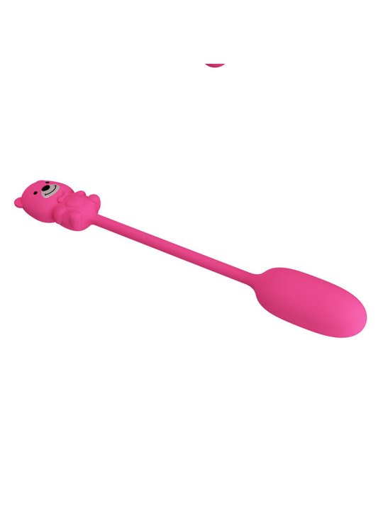 PRETTY LOVE OLSON HUEVO VIBRADOR CON MANDO POR CABLE RECARGABLE ROSA