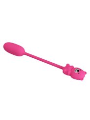 PRETTY LOVE OLSON HUEVO VIBRADOR CON MANDO POR CABLE RECARGABLE ROSA