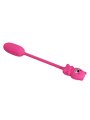 PRETTY LOVE OLSON HUEVO VIBRADOR CON MANDO POR CABLE RECARGABLE ROSA