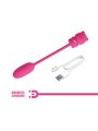 PRETTY LOVE OLSON HUEVO VIBRADOR CON MANDO POR CABLE RECARGABLE ROSA