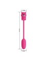 PRETTY LOVE OLSON HUEVO VIBRADOR CON MANDO POR CABLE RECARGABLE ROSA