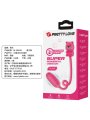 PRETTY LOVE OLSON HUEVO VIBRADOR CON MANDO POR CABLE RECARGABLE ROSA