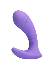 PRETTY LOVE ANDROMEDA VIBRADOR DE DOBLE ESTIMULACION RECARGABLE MORADO
