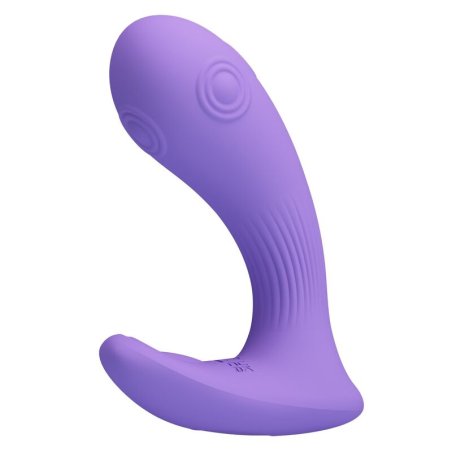 PRETTY LOVE ANDROMEDA VIBRADOR DE DOBLE ESTIMULACION RECARGABLE MORADO