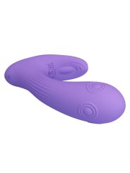 PRETTY LOVE ANDROMEDA VIBRADOR DE DOBLE ESTIMULACION RECARGABLE MORADO