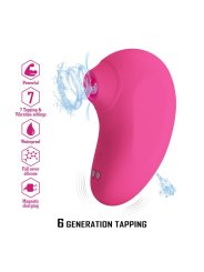 PRETTY LOVE ARILA SUCCIONADOR DE CLITORIS CON VIBRACION RECARGABLE ROSA