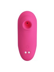 PRETTY LOVE ARILA SUCCIONADOR DE CLITORIS CON VIBRACION RECARGABLE ROSA