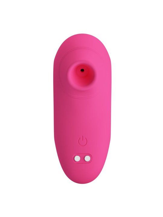 PRETTY LOVE ARILA SUCCIONADOR DE CLITORIS CON VIBRACION RECARGABLE ROSA