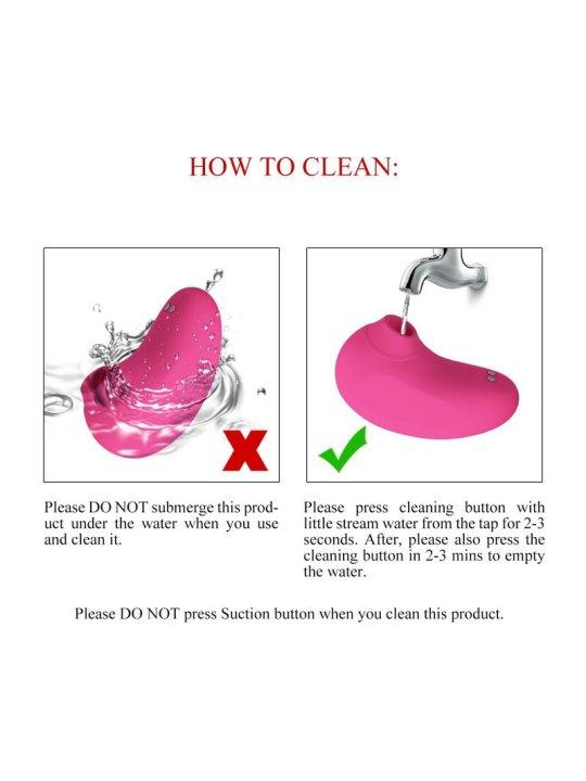 PRETTY LOVE ARILA SUCCIONADOR DE CLITORIS CON VIBRACION RECARGABLE ROSA