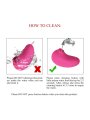 PRETTY LOVE ARILA SUCCIONADOR DE CLITORIS CON VIBRACION RECARGABLE ROSA