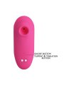 PRETTY LOVE ARILA SUCCIONADOR DE CLITORIS CON VIBRACION RECARGABLE ROSA