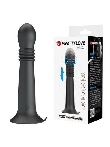 PRETTY LOVE STELLA MASAJEADOR ROTATIVO Y DE EMPUJE RECARGABLE USB