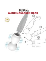 PRETTY LOVE SUSAN CABEZAL POWER HEAD PARA MASAJEADOR VARITA O 65 CM