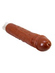PRETTY LOVE PRO VIBRADOR REALISTICO 235 CM O 48 CM COLOR MARRON