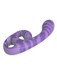 PRETTY LOVE SUMMER VIBRADOR DOBLE CON ASA 19 CM O 35 CM MORADO